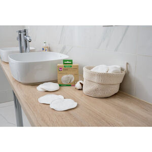 6 coussinets d'allaitement lavables 