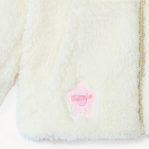 Gilet polaire à capuche en sherpa Minnie Disney pour bébé fille  