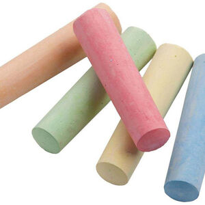Pack de 15 craies colorées pour extérieur 