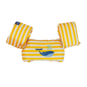 Brassard de natation avec brassière baleine jaune 2-6 ans 