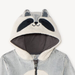 Surpyjama ludique en sherpa bébé garçon 