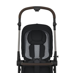 Poussette compacte légère Melio 4 taupe/magic black 