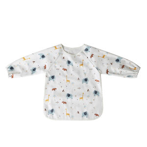 Bavoir tablier imperméable imprimé savane 