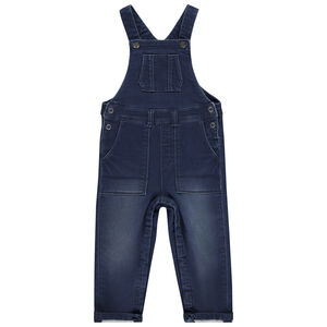 Salopette longue effet jean pour bébé garçon 