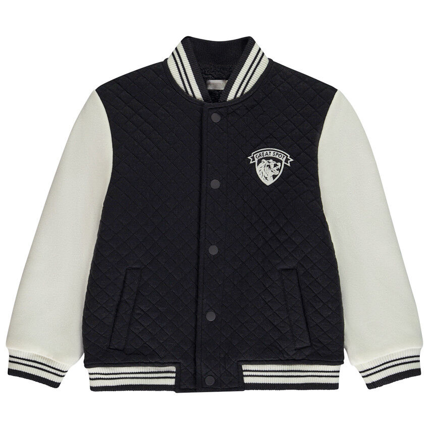 Gilet noir garçon best sale