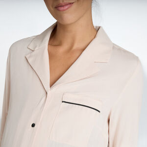 Chemise de nuit de grossesse à manches longues 