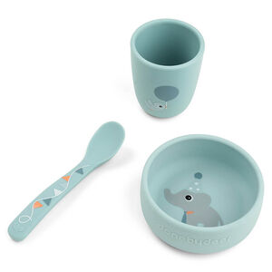 Coffret Premier repas 3 pièces Celebration Bleu 