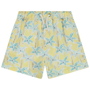 Short de bain imprimé palmiers pour garçon 