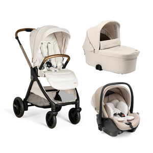 Poussette trio Bellagio + nacelle Flexi + siège-auto 0+ First-Seat Recline amber glow 