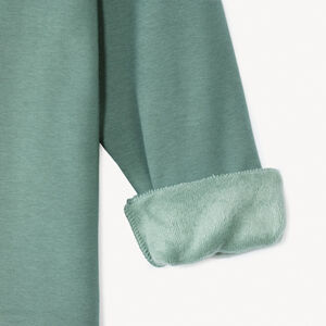 Sweat molleton à patchs bouclettes pour garçon 