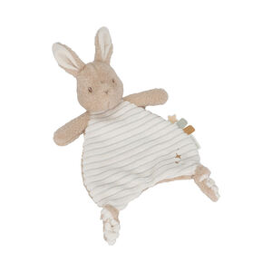 Doudou lapin plat Newborn Naturals avec nouettes  