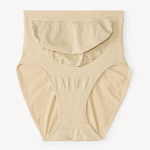 Culotte de grossesse sans couture en microfibre 