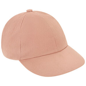 Casquette unie en jersey effet froissé fille 