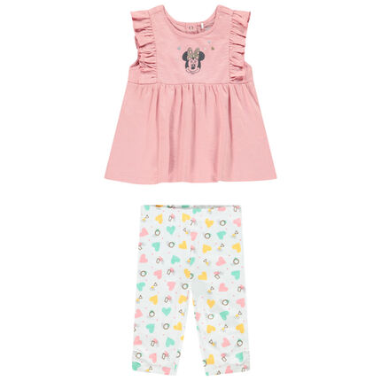 Ensemble Tunique Legging Minnie Disney Pour Bebe Fille Orchestra Fr