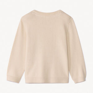 Pull uni en tricot avec print chien pour bébé garçon 