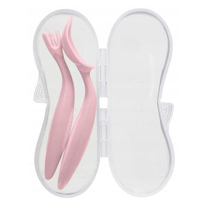 Set de 2 couverts + étui Blush 9M+ 
