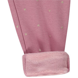 Jogging imprimé cœurs dorés pour bébé fille 