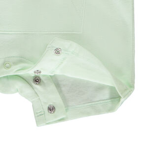 Combishort en jersey slub patch ananas pour bébé garçon 