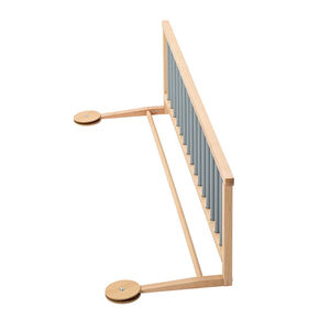 Barrière de lit 35 x 127 cm Audrey bleu gris 