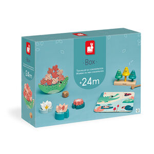 Coffret de 4 jouets de concentration et de précision Janod Box 24M 