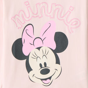 T-shirt fille manches longues print Minnie Disney 