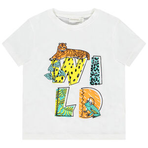 T-shirt manches courtes print Wild pour garçon 
