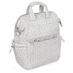 Sac à dos à langer Little Bloom Fleurs Gris 