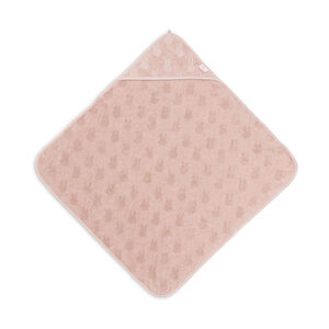 Cape de bain éponge en jacquard Miffy wild rose 
