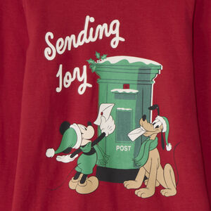 Sous-pull col roulé de Noël Mickey Disney garçon 