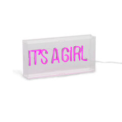 Lampe néon &#34;It&#39;s a Girl&#34; - Rose  , Childhome
