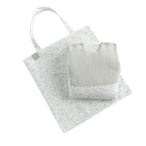 Gigoteuse sans manches ouatinée 0-6M - Tilleul Promenons-nous 