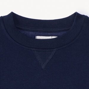 Sweat molleton uni garçon 