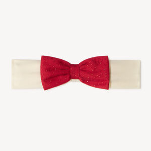 Bandeau nœud en jersey bébé fille 