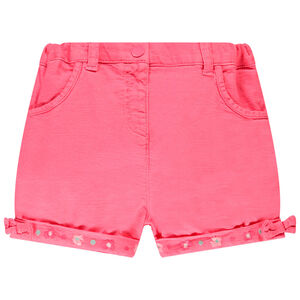 Short rose pour enfant fille 