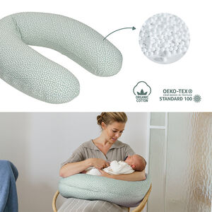 Coussin de maternité Doomoo Buddy cloudy kaki 