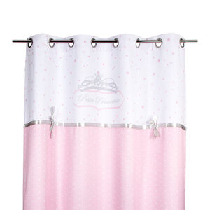 Rideaux 140 x 260 cm Princesse et Ruban  