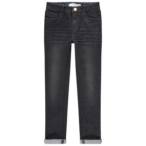 Jeans skinny effet crinkle 