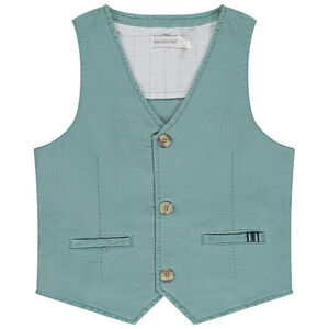 Gilet de cérémonie type serveur pour garçon 