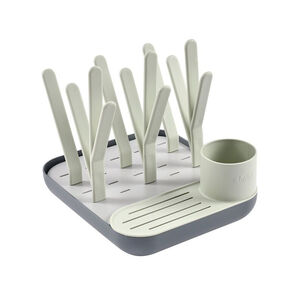 Égouttoir à biberons modulable Forêt misty/gris minéral 