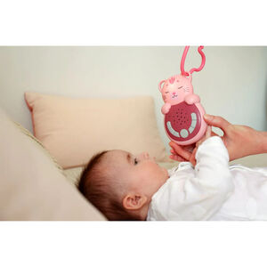 Veilleuse Sweet Dreamz on the go - Chat rose 