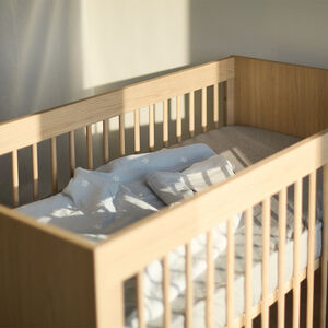 Couverture en mousseline imprimée fleurs 80 x 100 cm bleu 