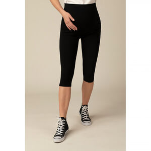 Legging court de grossesse en jersey 