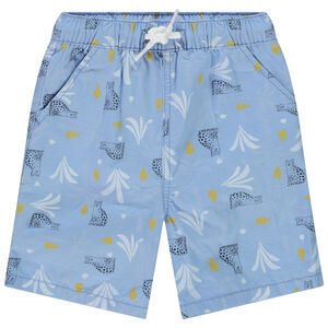 Bermuda imprimé félins pour bébé garçon 