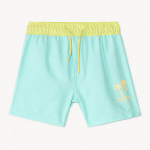 Short de bain bicolore et printé pour garçon  