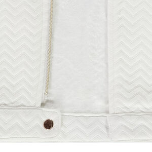 Perfecto en molleton jacquard doublé sherpa pour fille 