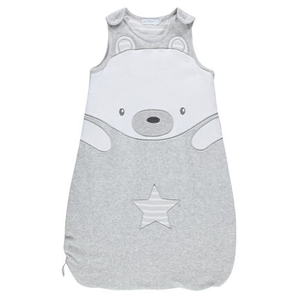 Turbulette Sans Manches En Velours Et Jersey Motif Ourson Orchestra Fr