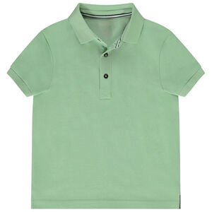Polo manches courtes uni pour garçon 