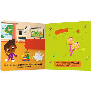 Livre premiers apprentissages "Les 5 sens" 