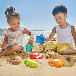 Set de 45moules à sable Animaux marins 