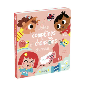 Livre sonore Jolies comptines et chansons de mes 1 an 